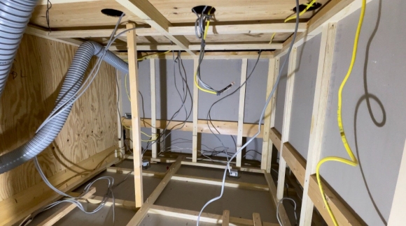 電気工事（屋内配線）の写真